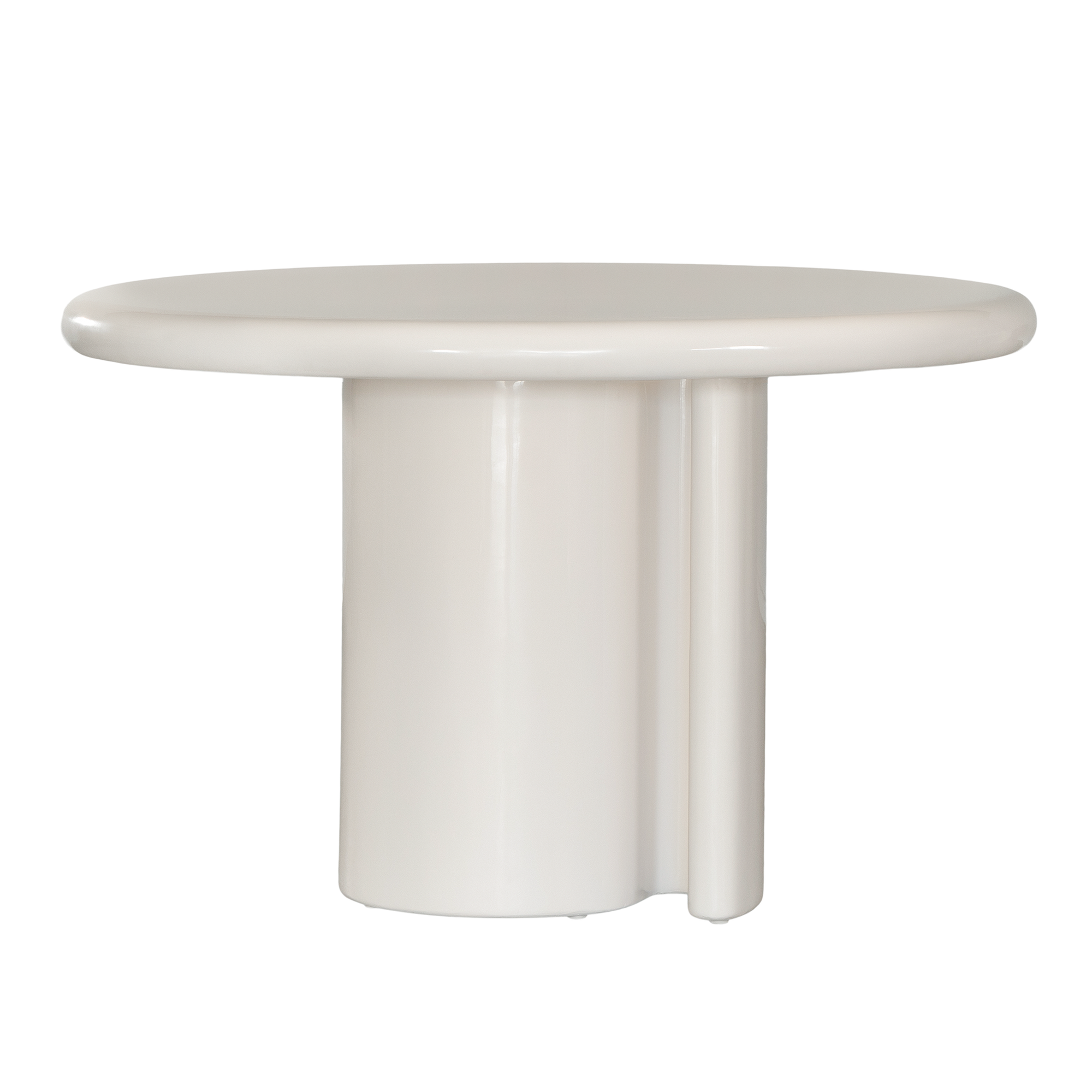 Salalah Dining Table 1.2m | High Gloss Vanilla