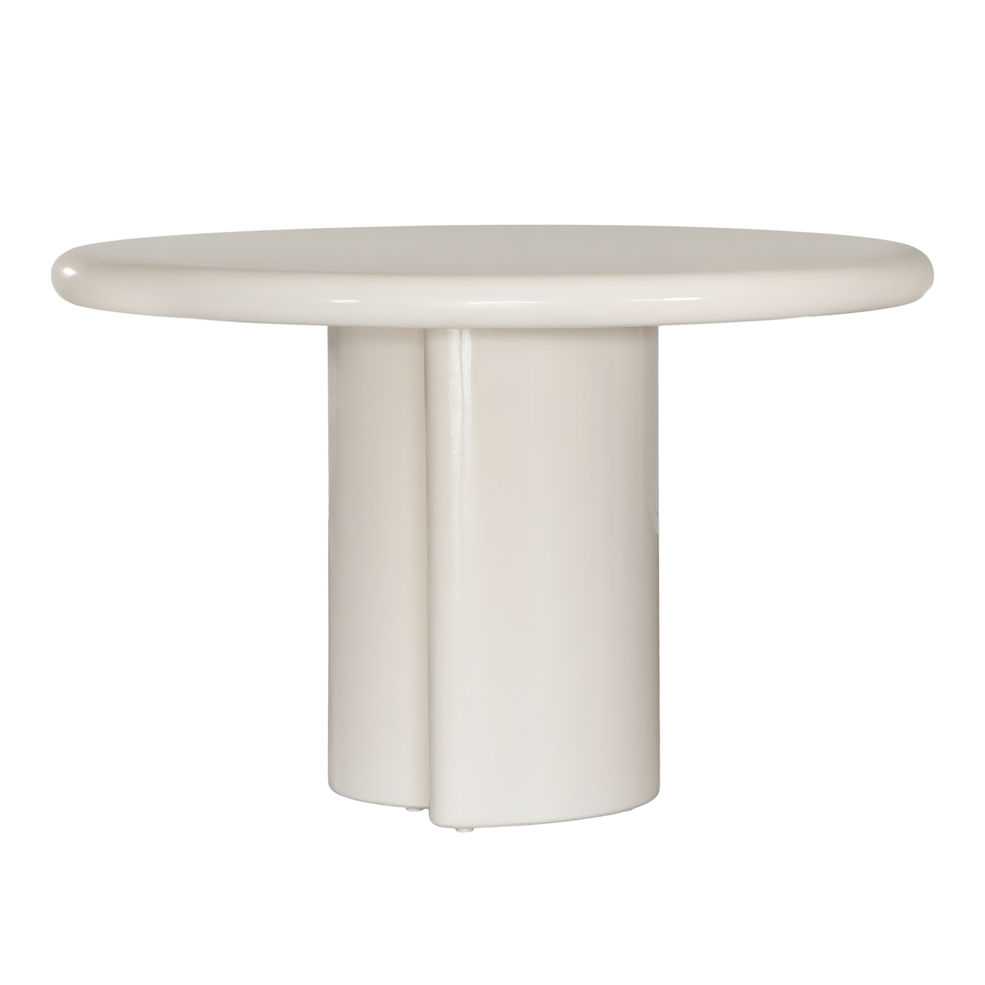 Salalah Dining Table 1.2m | High Gloss Vanilla