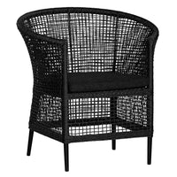 Sanctuary Outdoor Dining Chair | Black