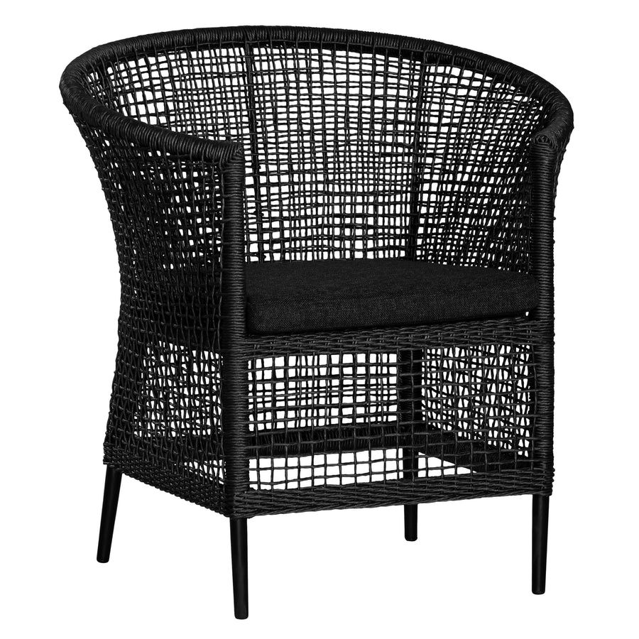 Sanctuary Outdoor Dining Chair | Black