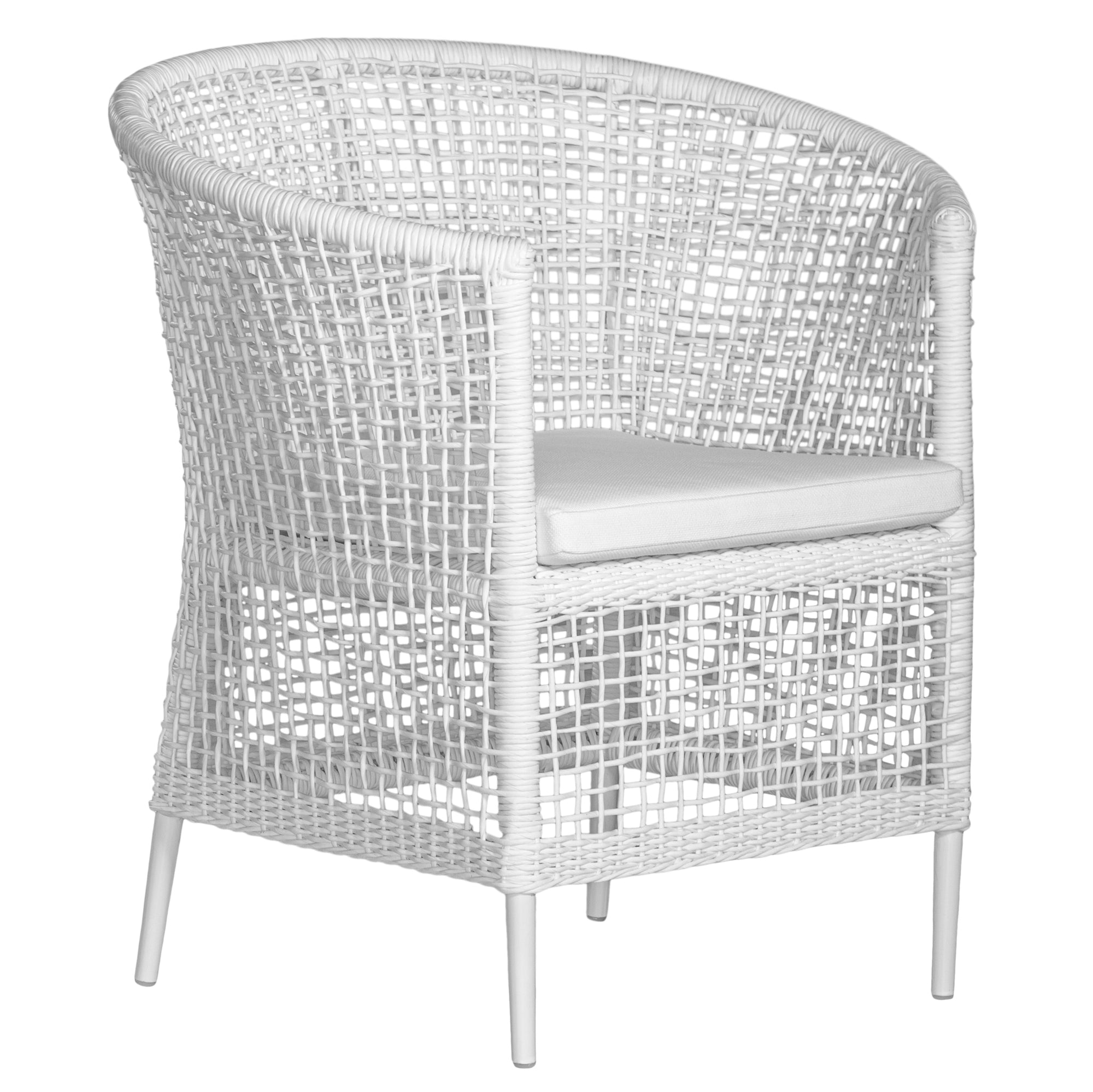 Sanctuary Outdoor Dining Chair | White Uniqwa Collections