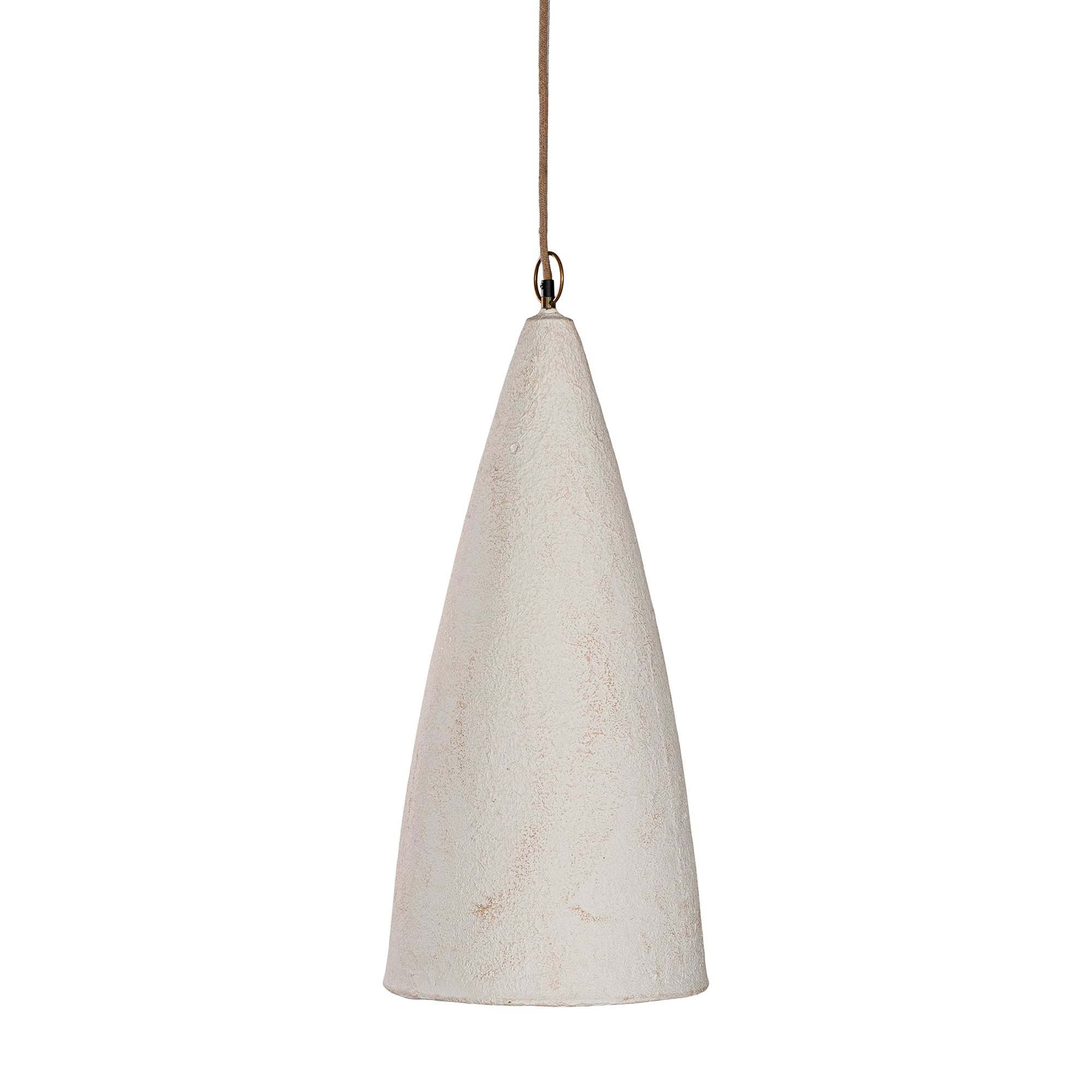 Senah Sculptural Composite Pendant Light | Light Roast