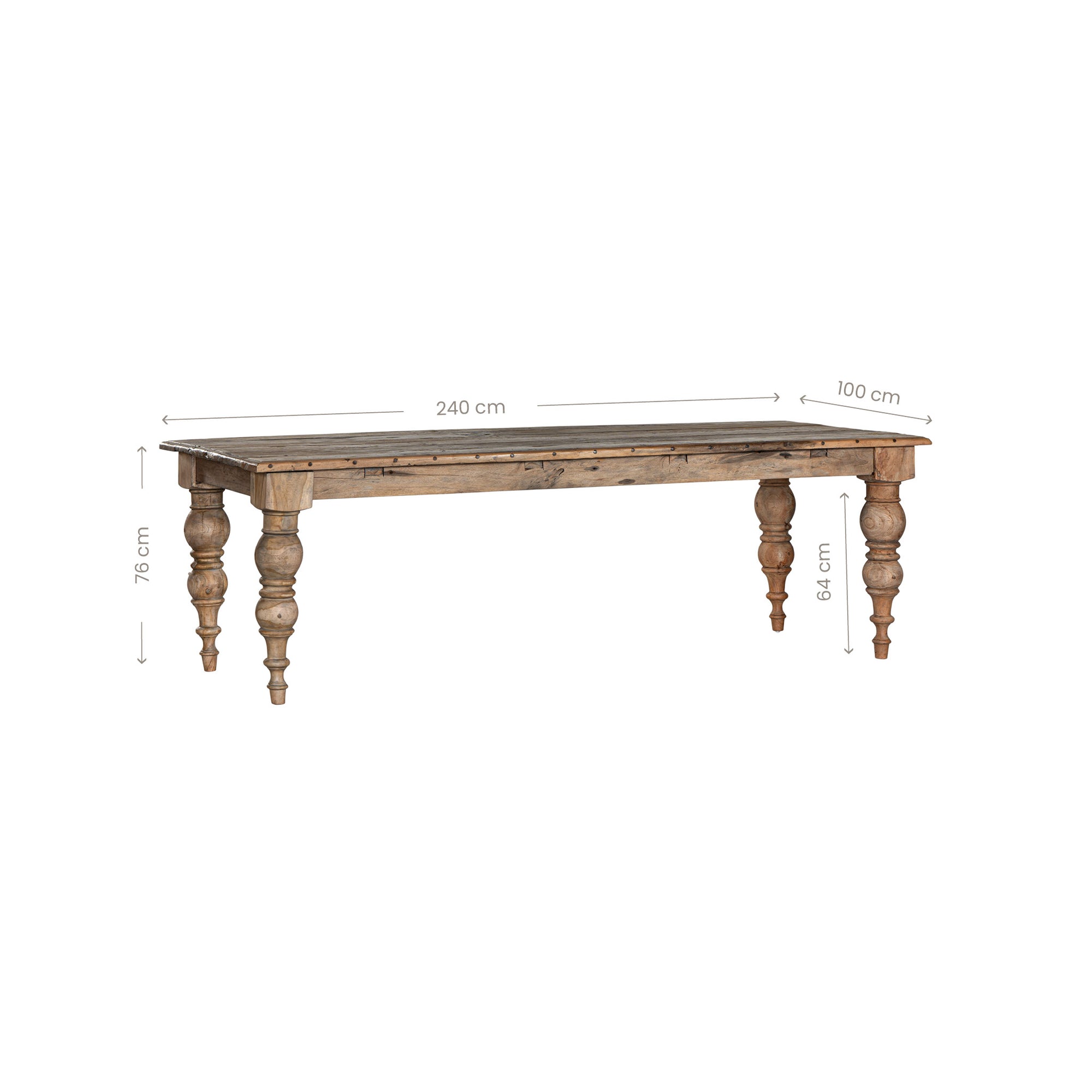 Settlement Dining Table 2.4 meter Uniqwa Collections