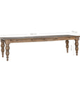 Settlement Dining Table 3 meter Uniqwa Collections