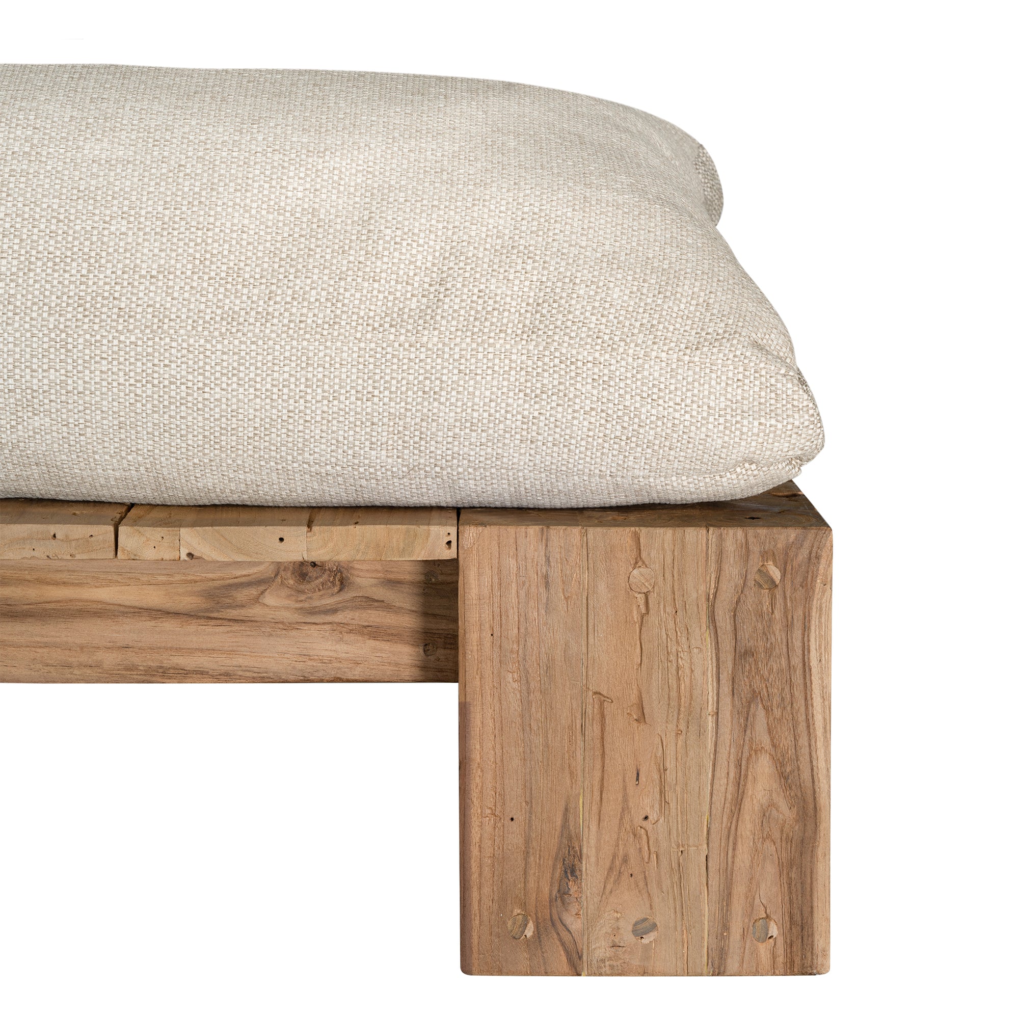 Simbah Bench Low | Luxury Natural Uniqwa x Lauren Eloise