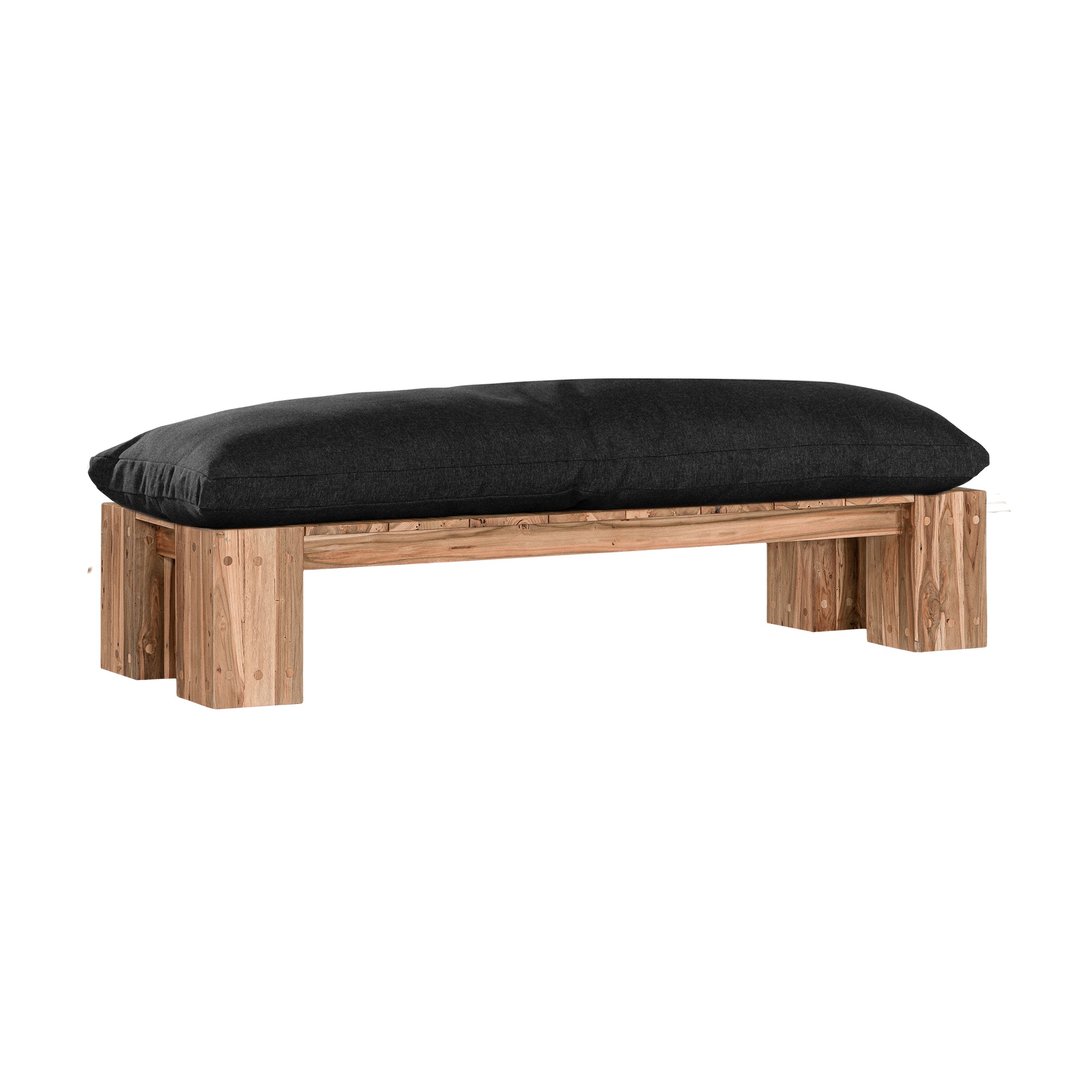 Simbah Bench Cover | Luxury Black Uniqwa x Lauren Eloise