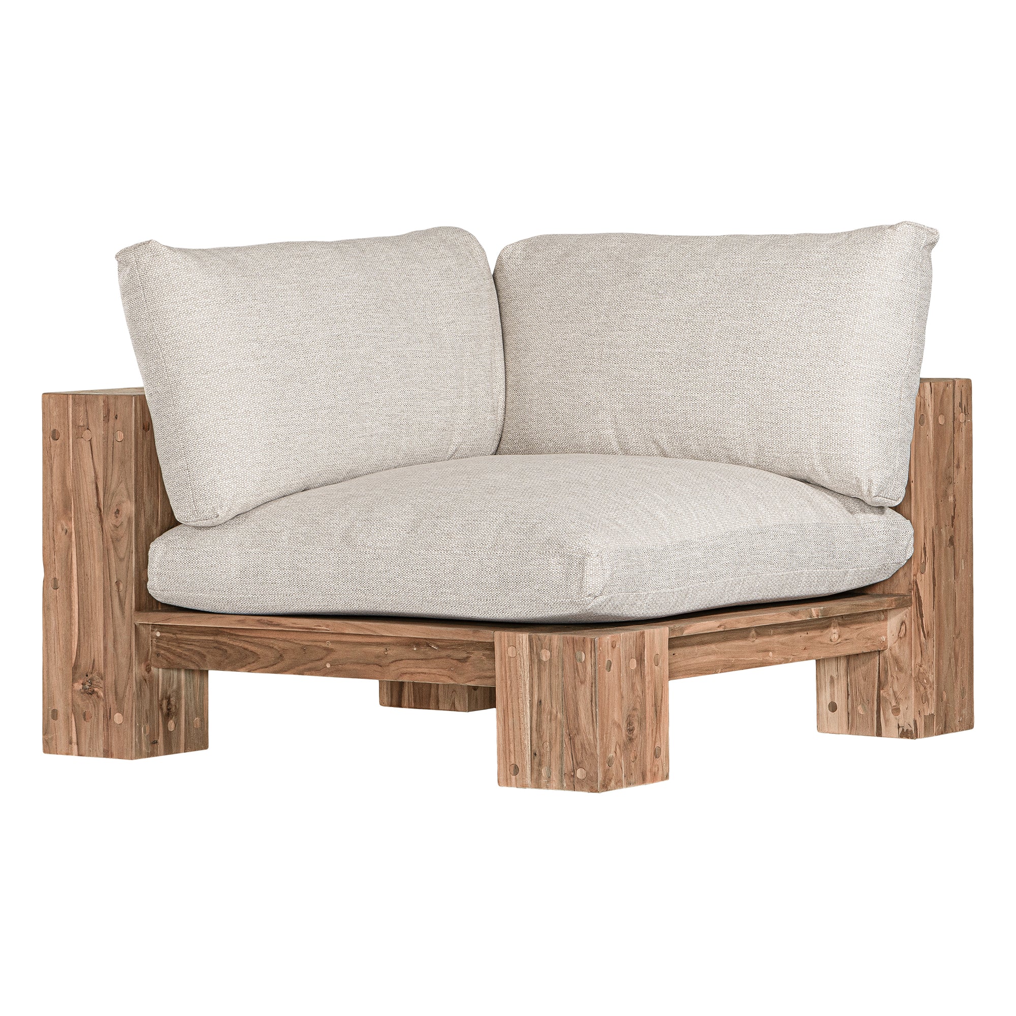 Simbah Sofa Corner | Luxury Natural Uniqwa x Lauren Eloise
