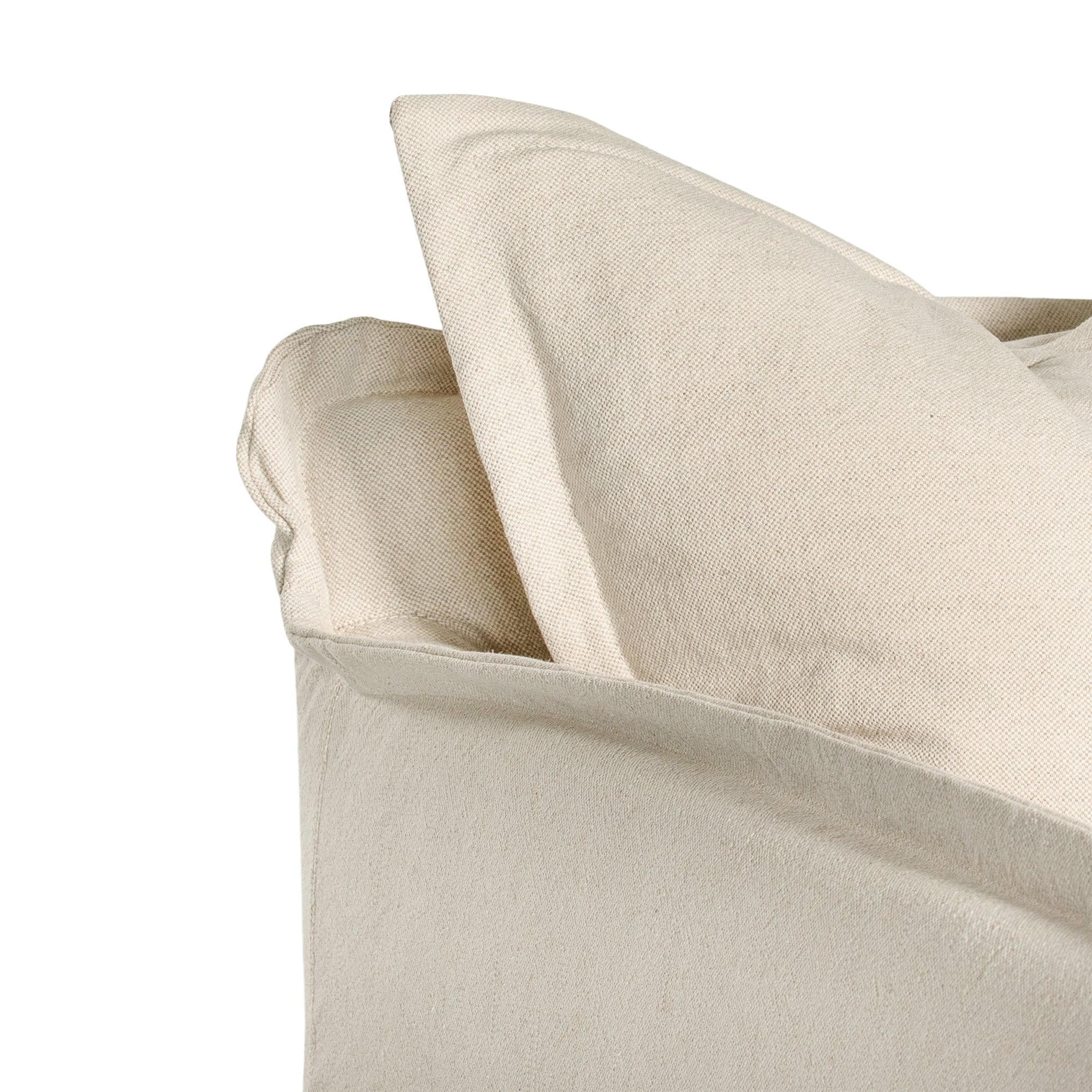 Singita Slipcover | Three Seater | Nia Stitching Sand Uniqwa Collections