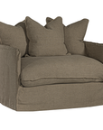 Singita Sofa | One Seater Bark Uniqwa Collections