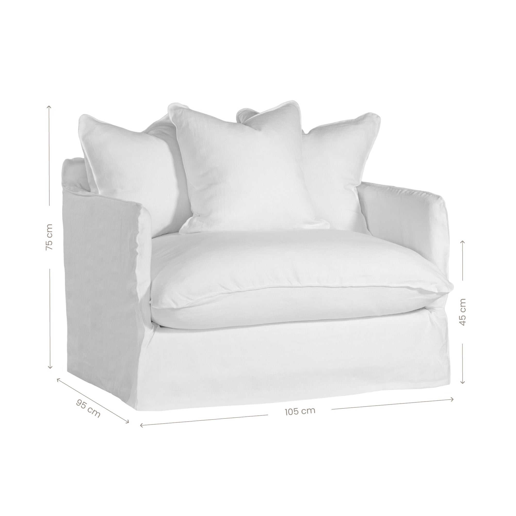 Singita Sofa | One Seater Uniqwa Collections