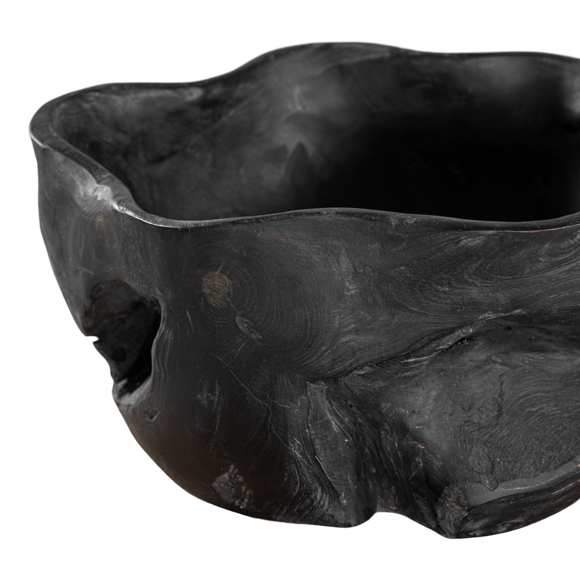 Sodwana Teak Bowl | Shou Sugi Ban