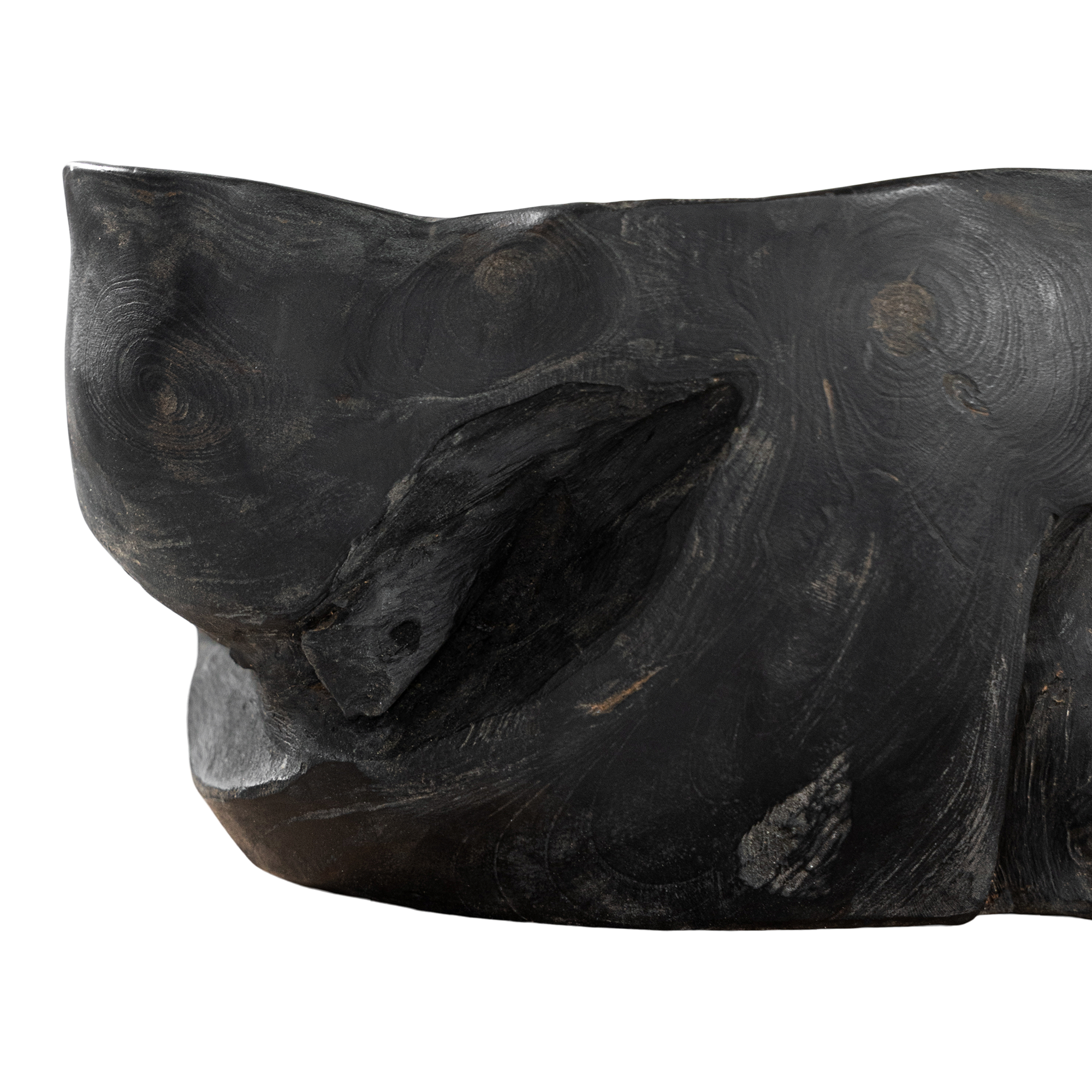 Sodwana Teak Bowl | Shou Sugi Ban