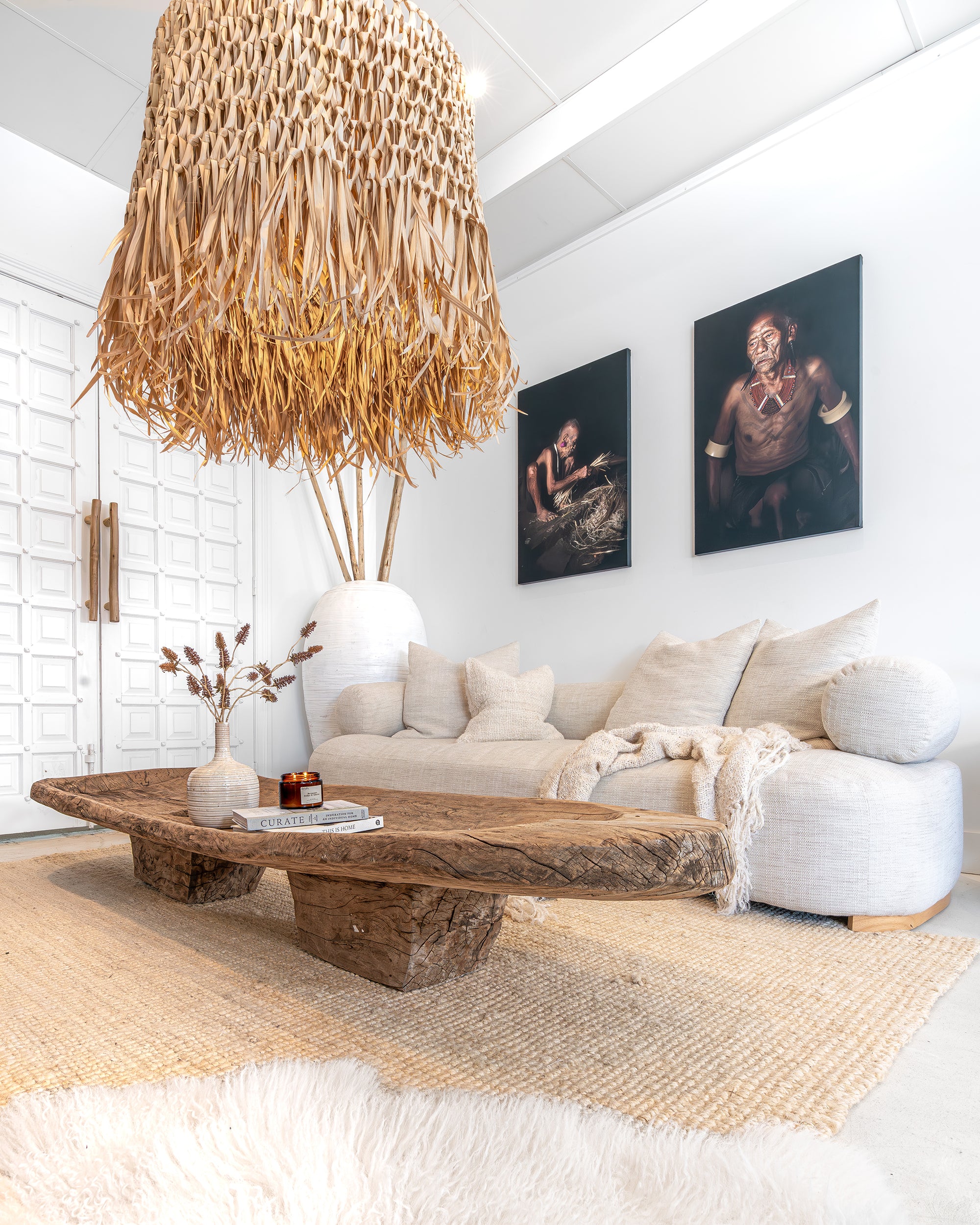 Soneva Sofa | Three Seater | Natural Uniqwa Collections