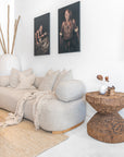Soneva Sofa | Three Seater | Natural Uniqwa Collections