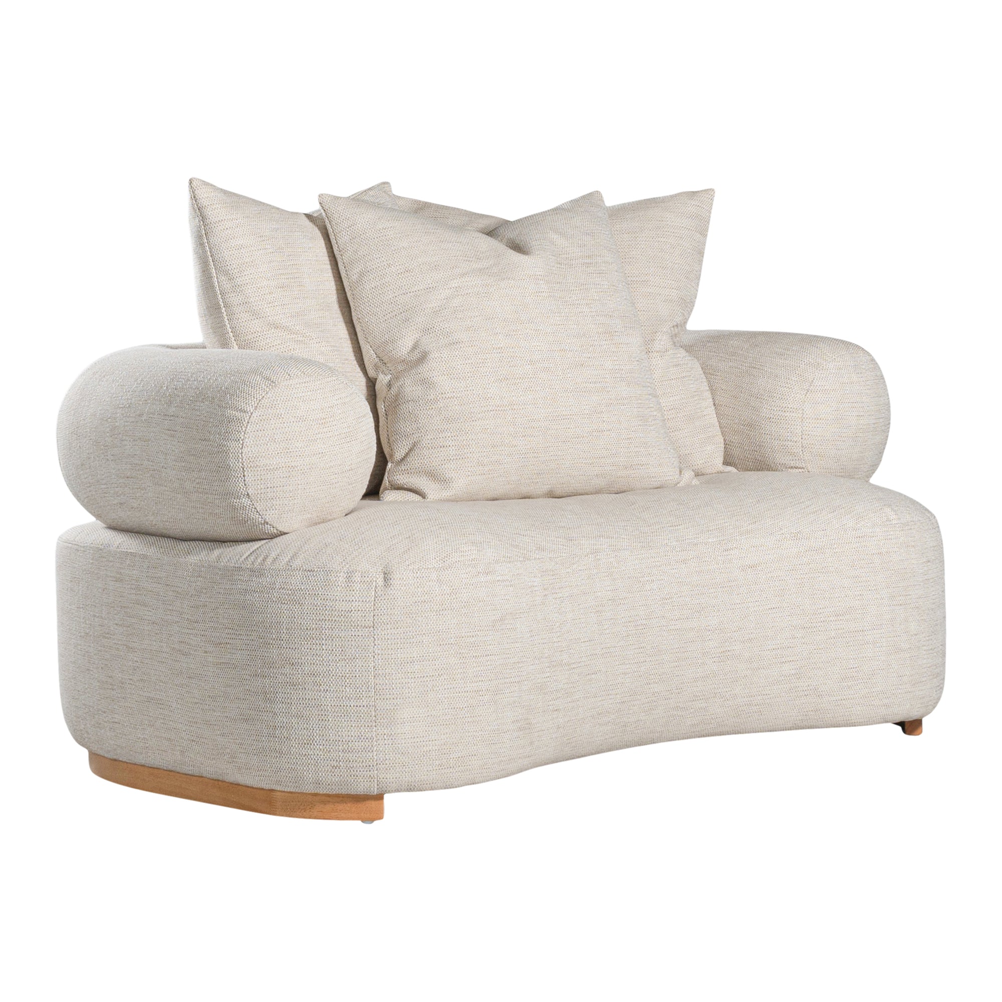 Soneva Sofa | One Seater | Natural Uniqwa Collections