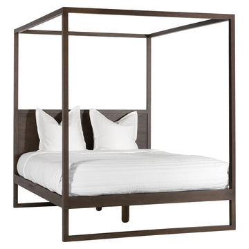 Strand Four Poster Bed | Walnut