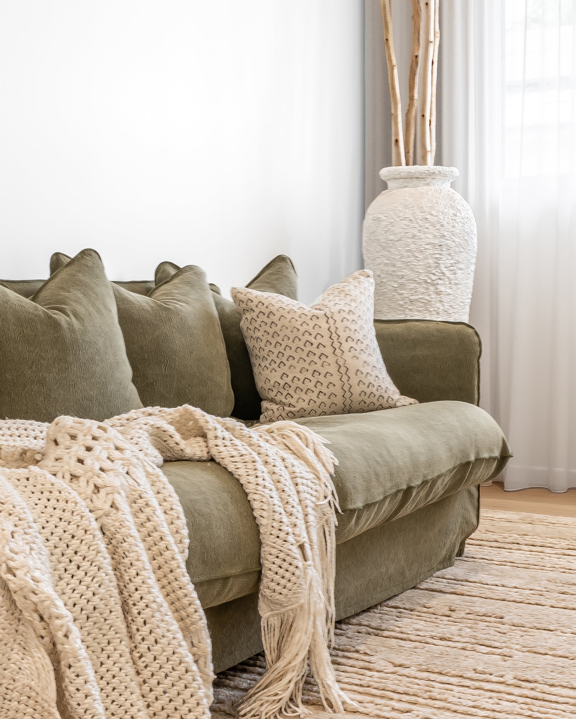 Singita Sofa | Three Seater Uniqwa Collections