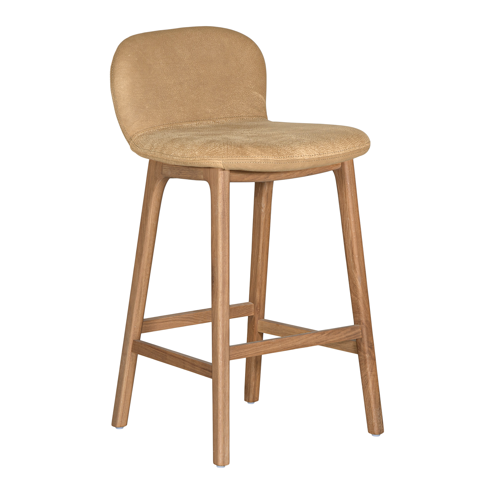 Trulli Barchair | Aniline Leather | Cashew