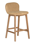 Trulli Barchair | Aniline Leather | Cashew