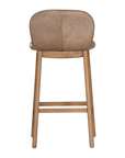 Trulli Barchair | Aniline Leather | Enoki Brown