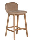 Trulli Barchair | Aniline Leather | Enoki Brown