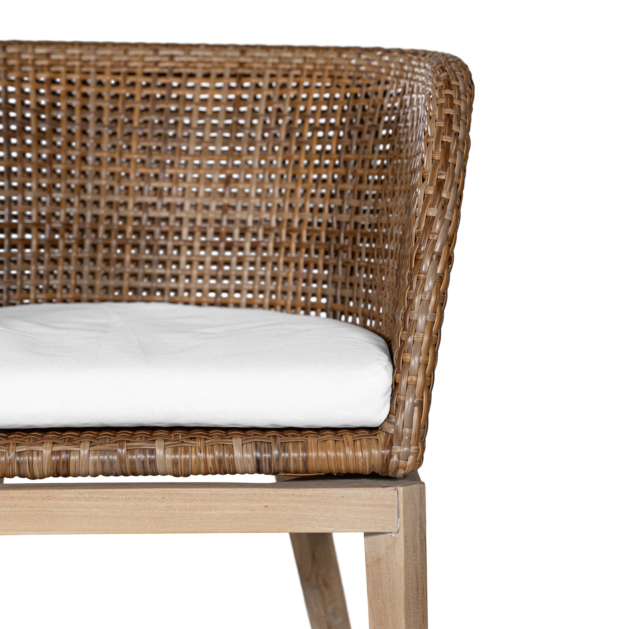 Tula Dining Chair | Polyrattan | Natural Uniqwa Collections