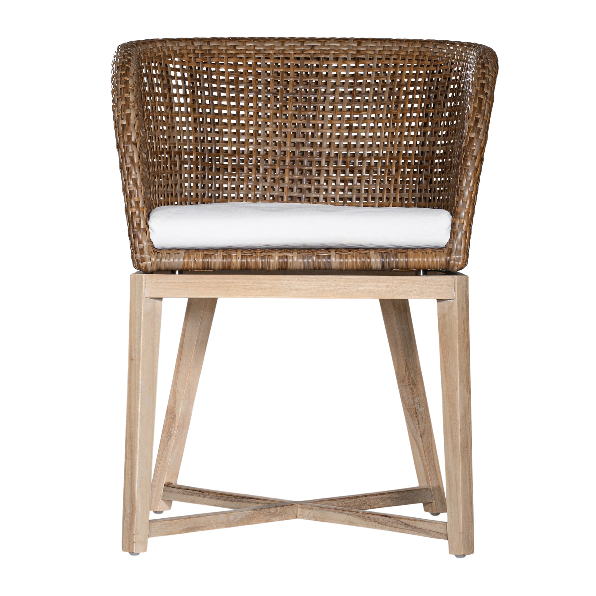 Tula Dining Chair | Polyrattan | Natural Uniqwa Collections