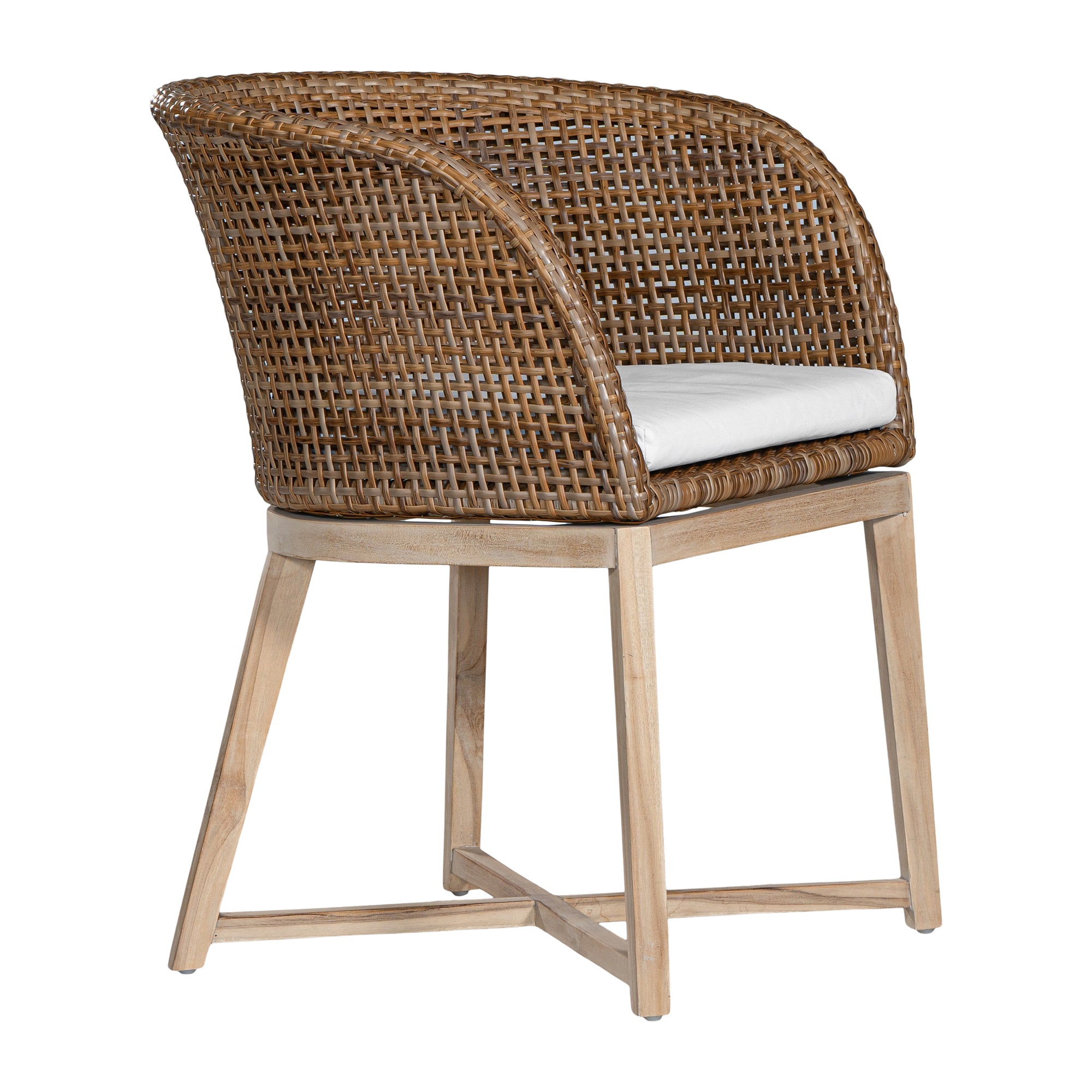 Tula Dining Chair | Polyrattan | Natural Uniqwa Collections