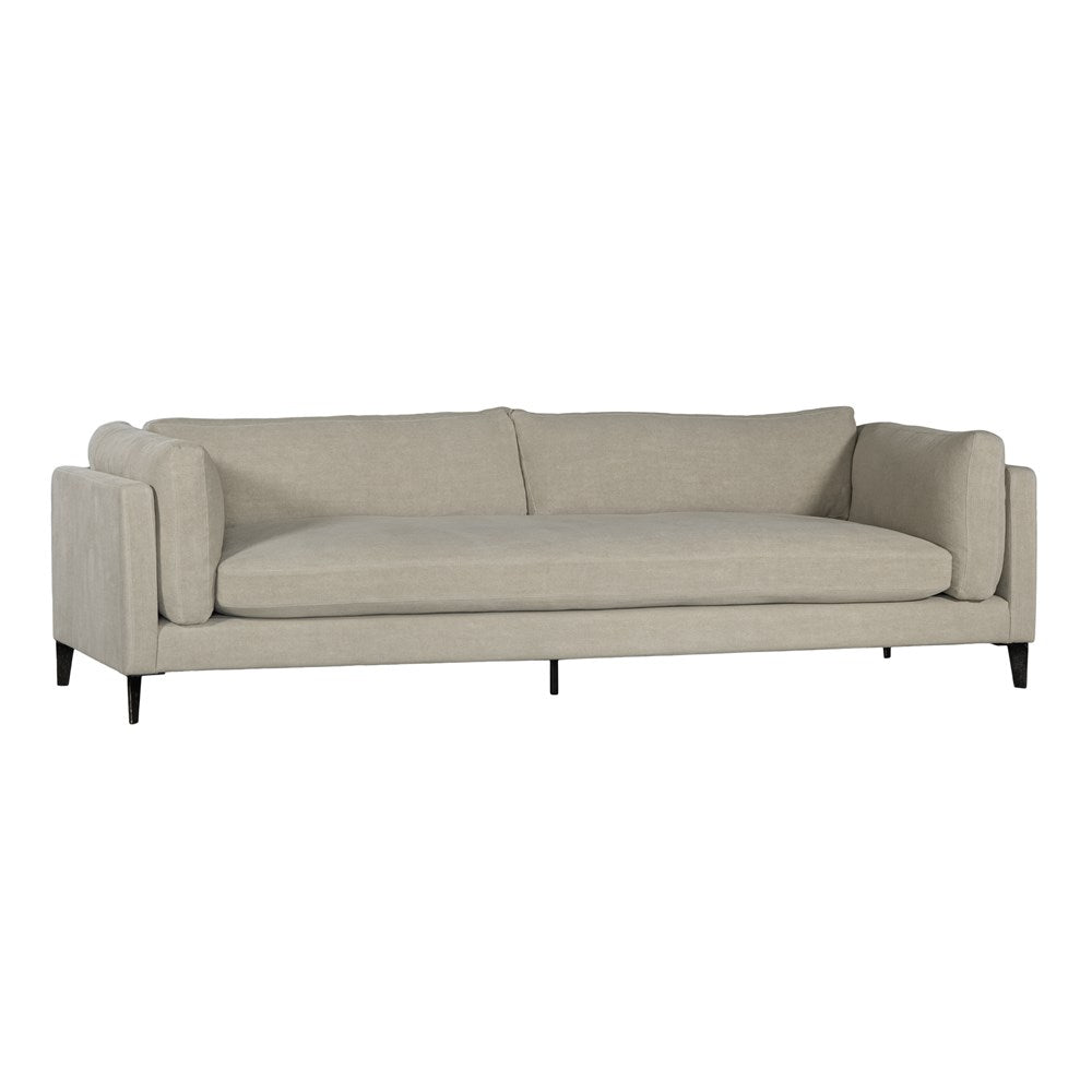 Zarafa Linen Sofa | Three Seater Uniqwa Collections