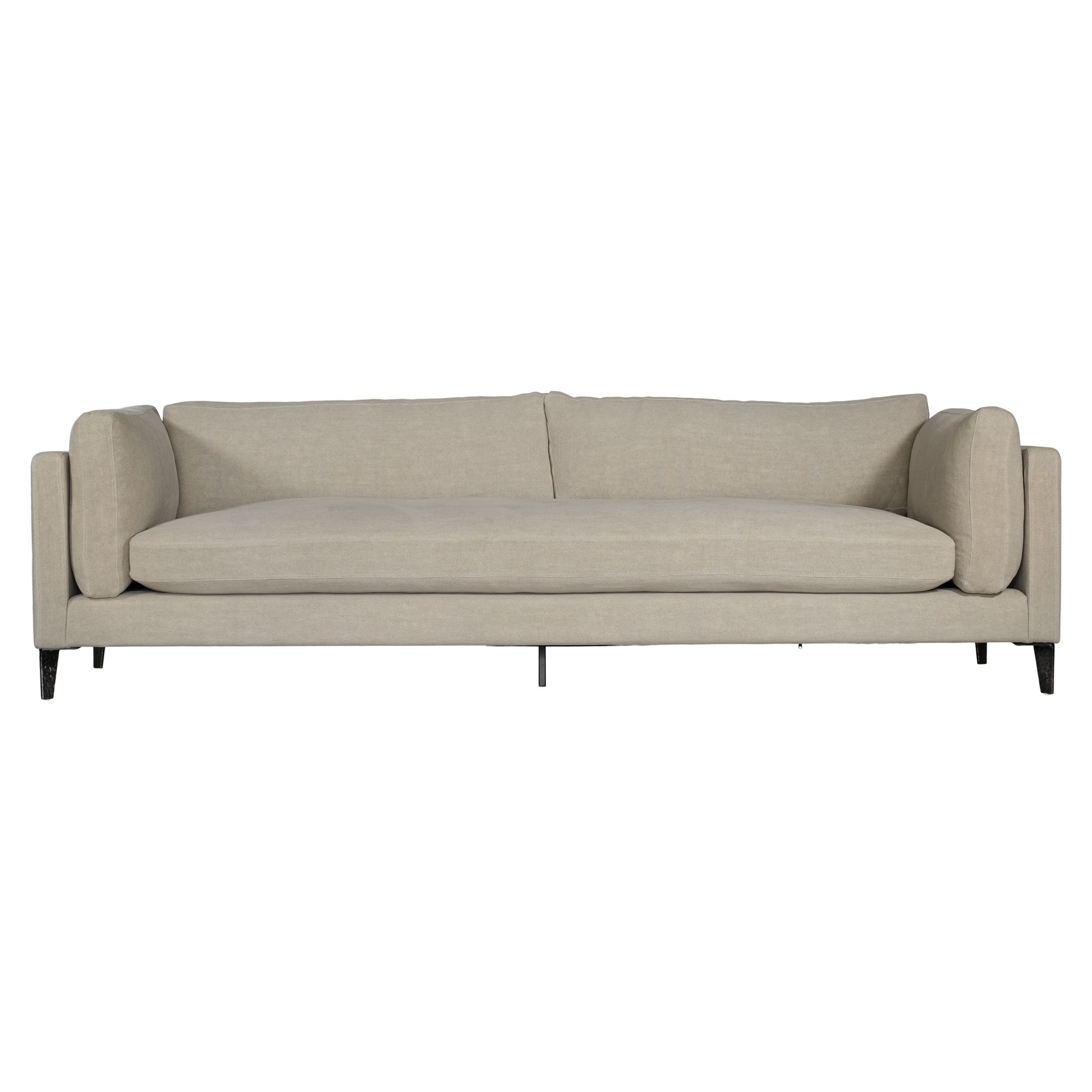 Zarafa Linen Sofa | Three Seater Uniqwa Collections