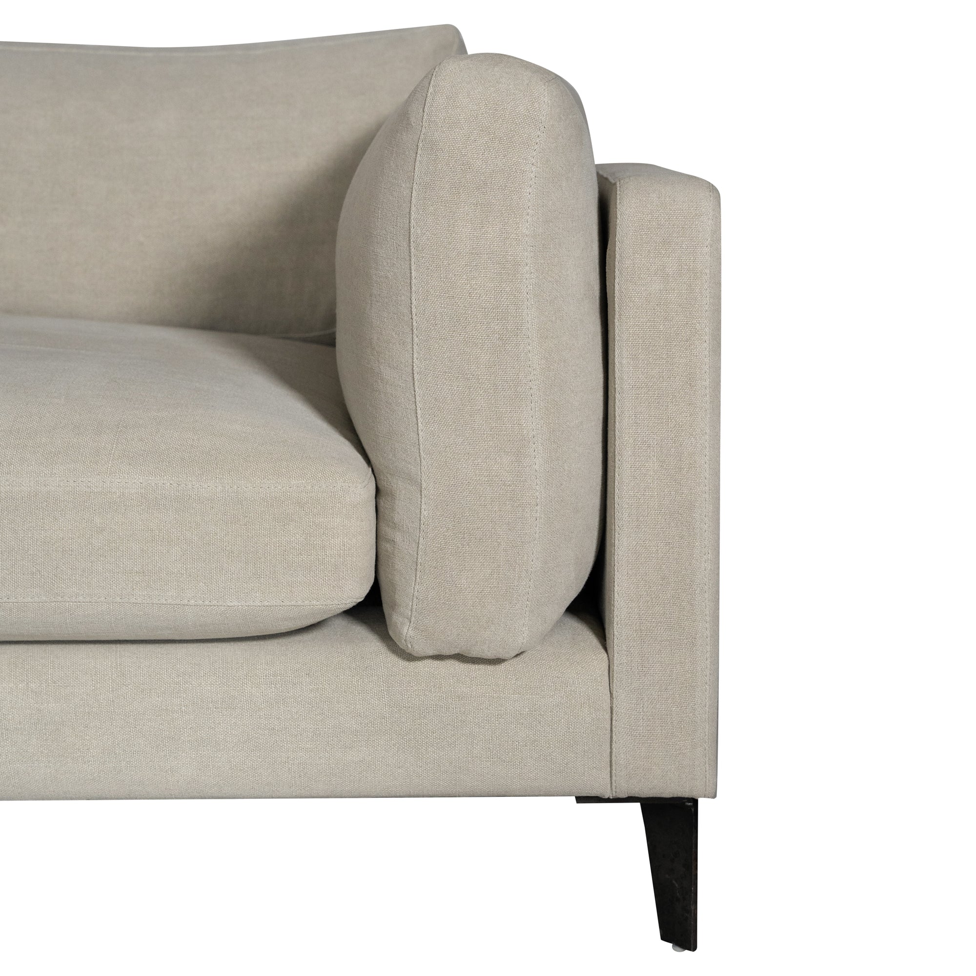 Zarafa Linen Sofa | Three Seater Uniqwa Collections