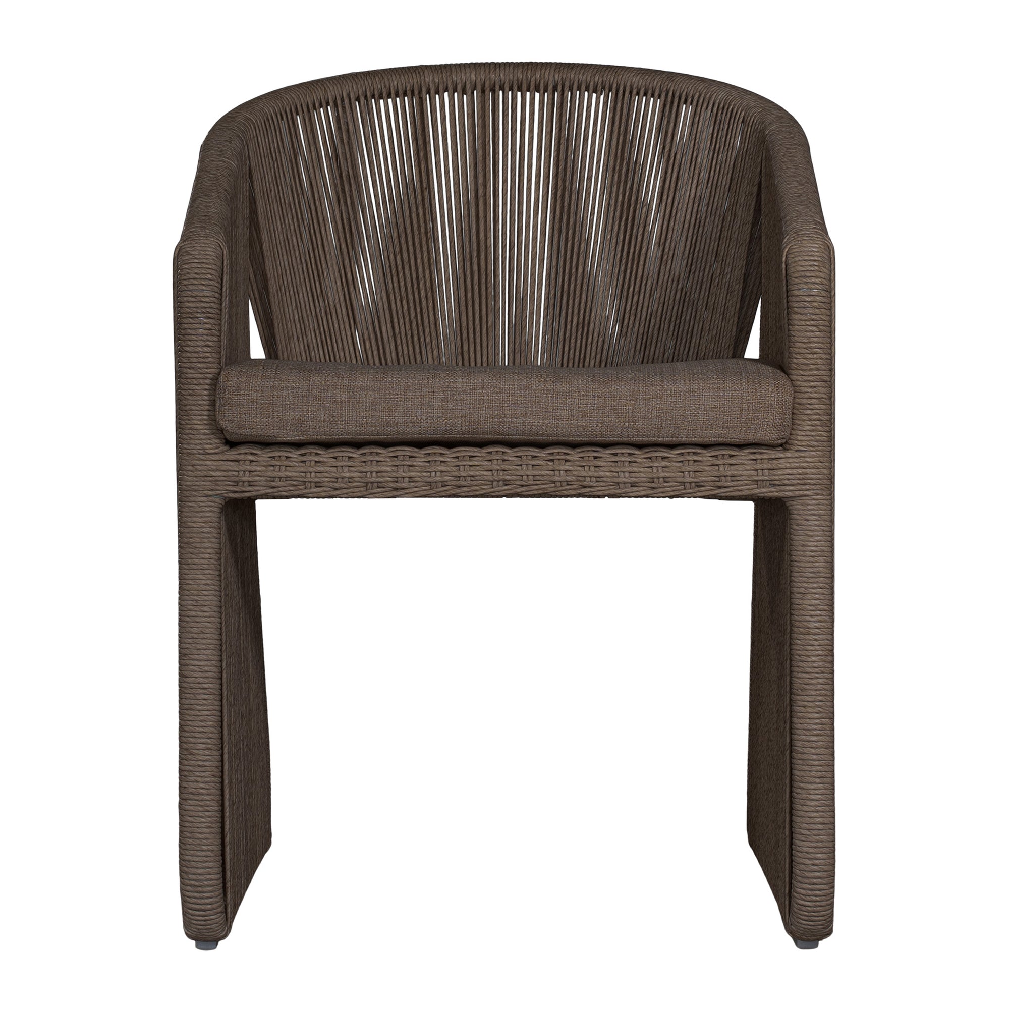 Zighy Outdoor Dining Chair | Mocha