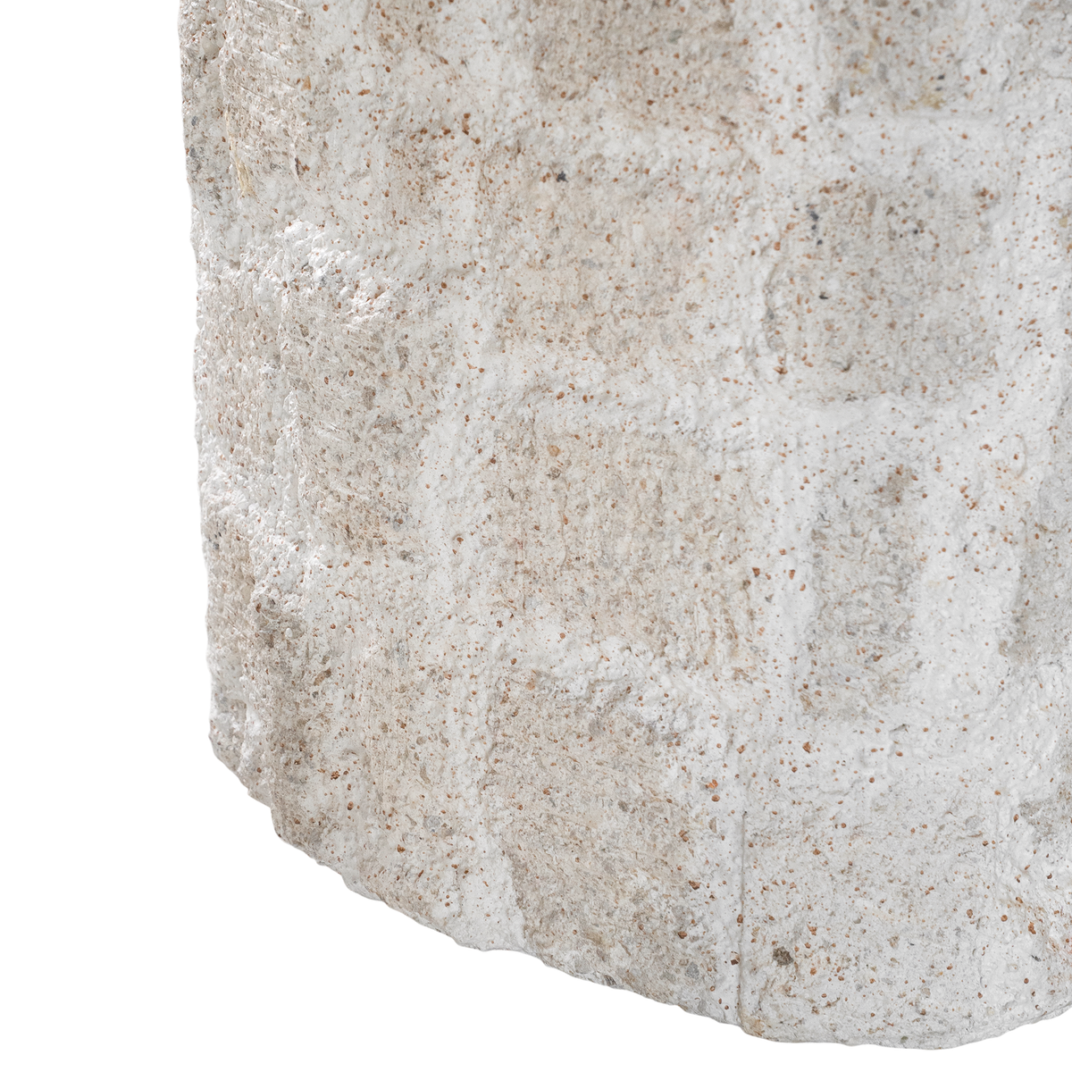 Boba Fossil Stone Side Table | Low | Natural