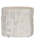 Boba Fossil Stone Side Table | Low | Natural