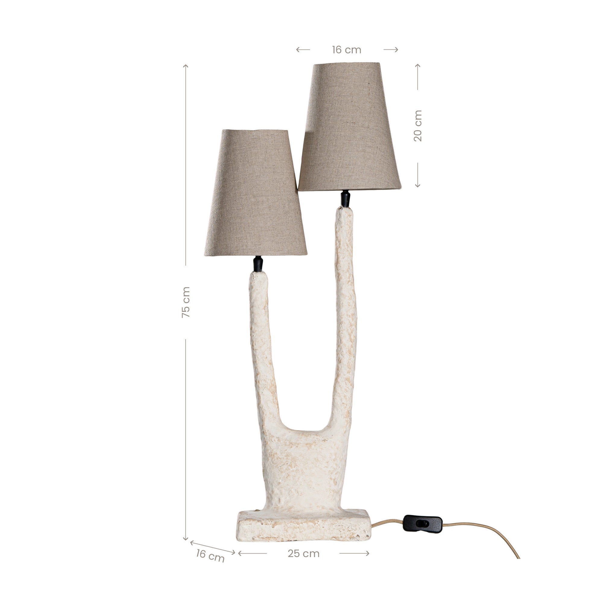 Kira Table Lamp | Light Roast Uniqwa Collections