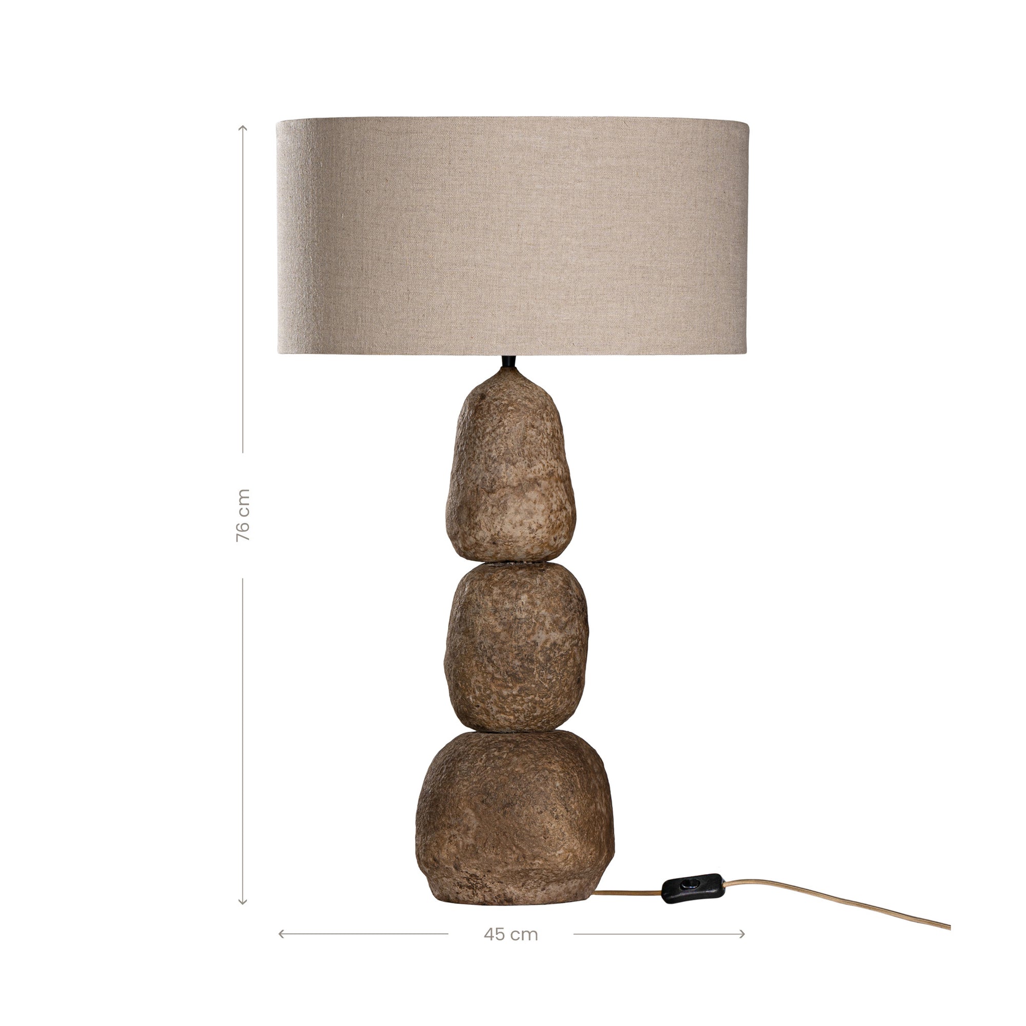 Lulah Table Lamp | Dark Roast Uniqwa Collections