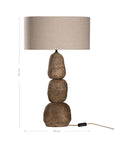 Lulah Table Lamp | Dark Roast Uniqwa Collections