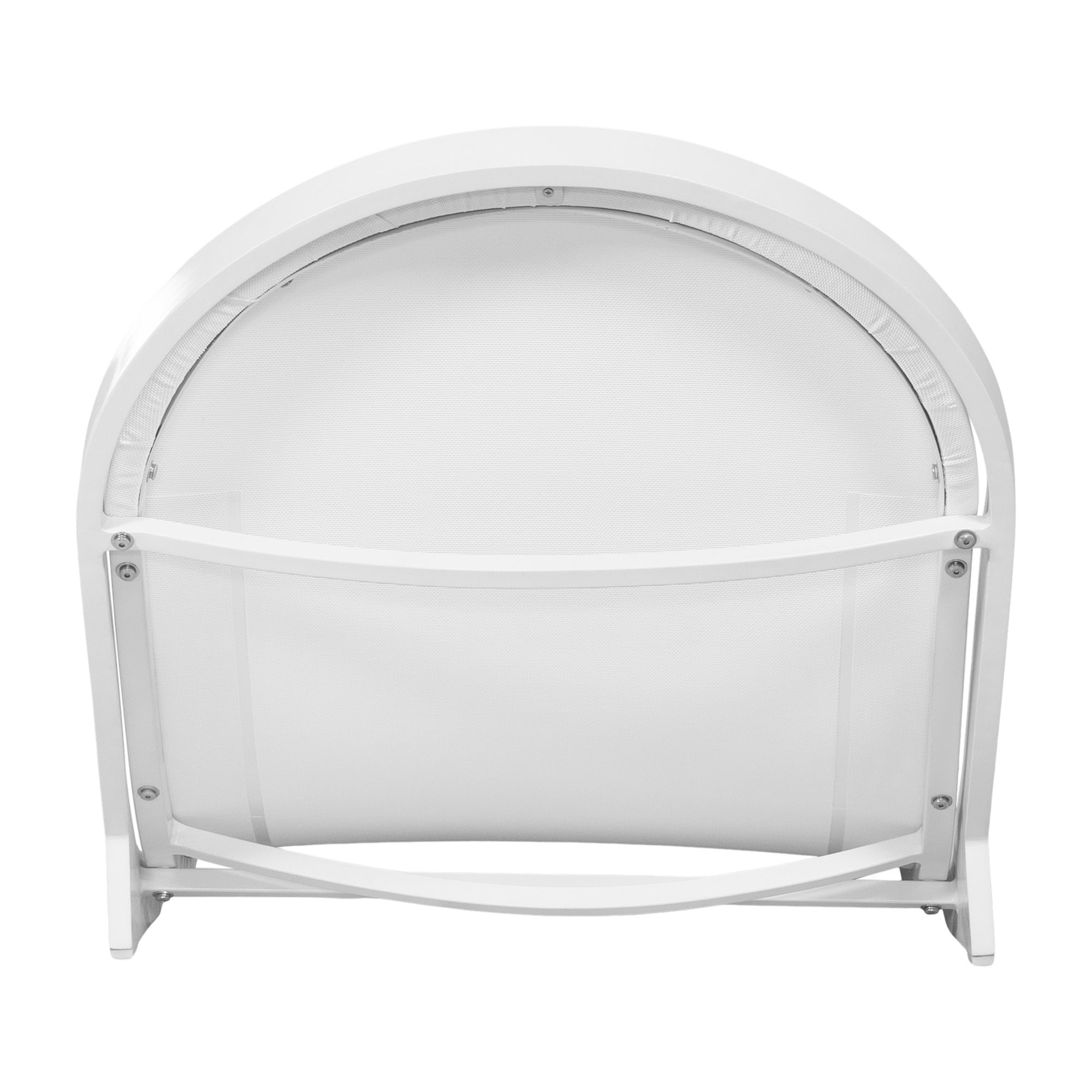 Mykonos Curved Aluminium Sun Lounger Uniqwa Collections
