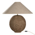 Sabi Table Lamp | Sculptural Composite | Dark Roast | Large Uniqwa Collections