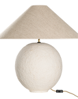 Sabi Table Lamp | Sculptural Composite | Light Roast | Large Uniqwa Collections