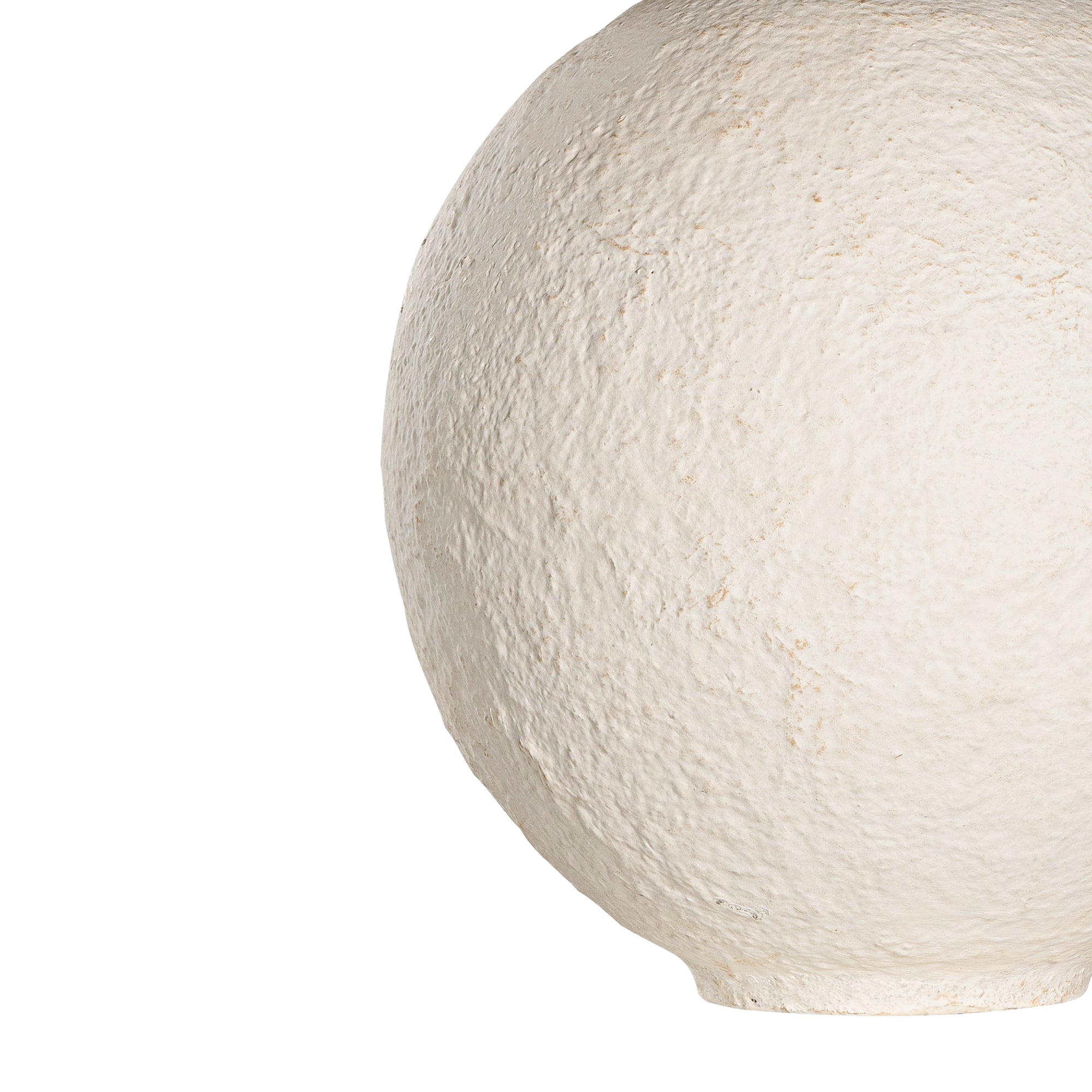Sabi Table Lamp | Sculptural Composite | Light Roast | Large