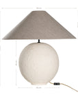 Sabi Table Lamp | Light Roast | Large Uniqwa Collections