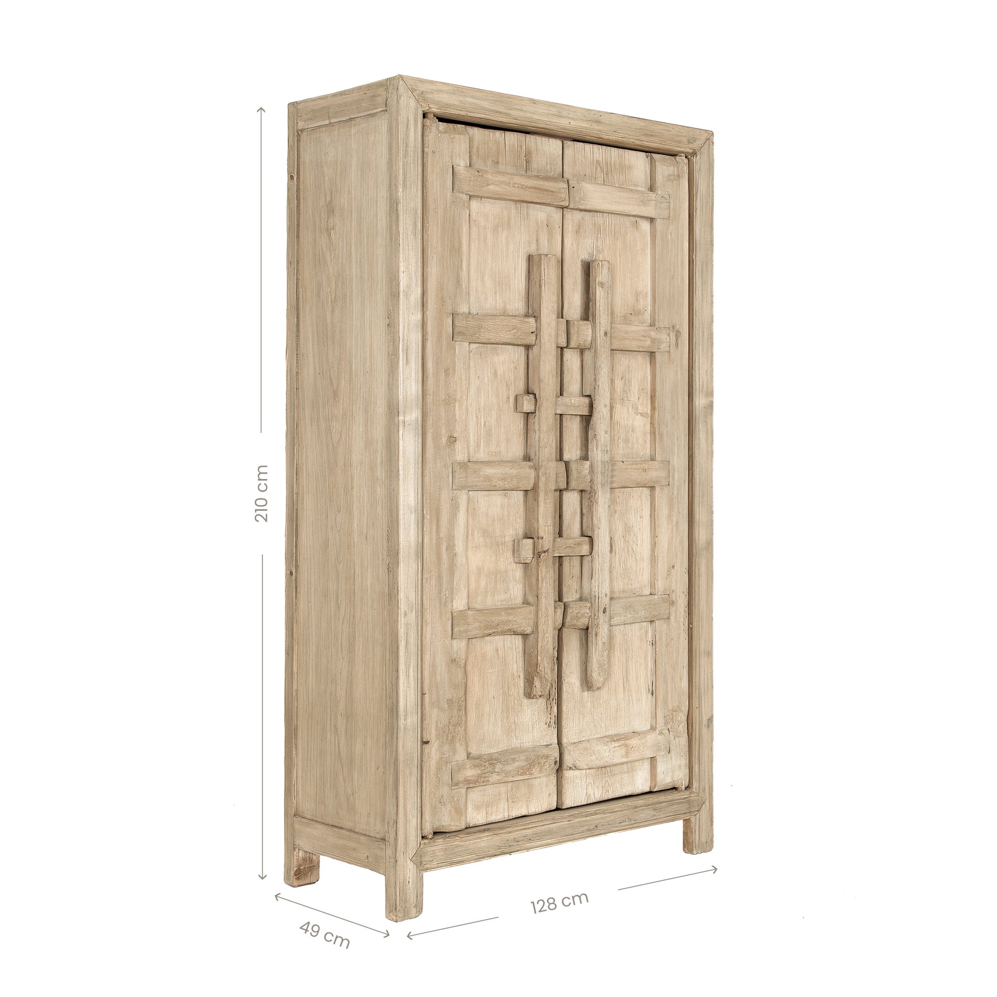 Bulu Tall Elm Cabinet | Drift Uniqwa Collections