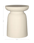 Akoni Side Table | Large | Resin Uniqwa Collections