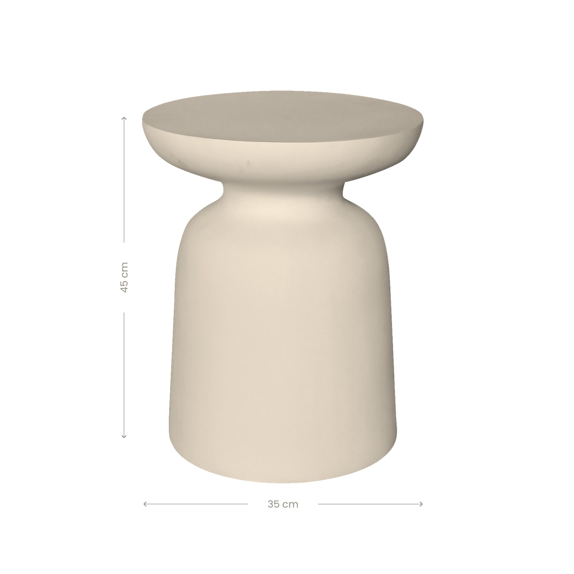 Akoni Side Table | Small | Resin Uniqwa Collections