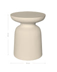 Akoni Side Table | Small | Resin Uniqwa Collections