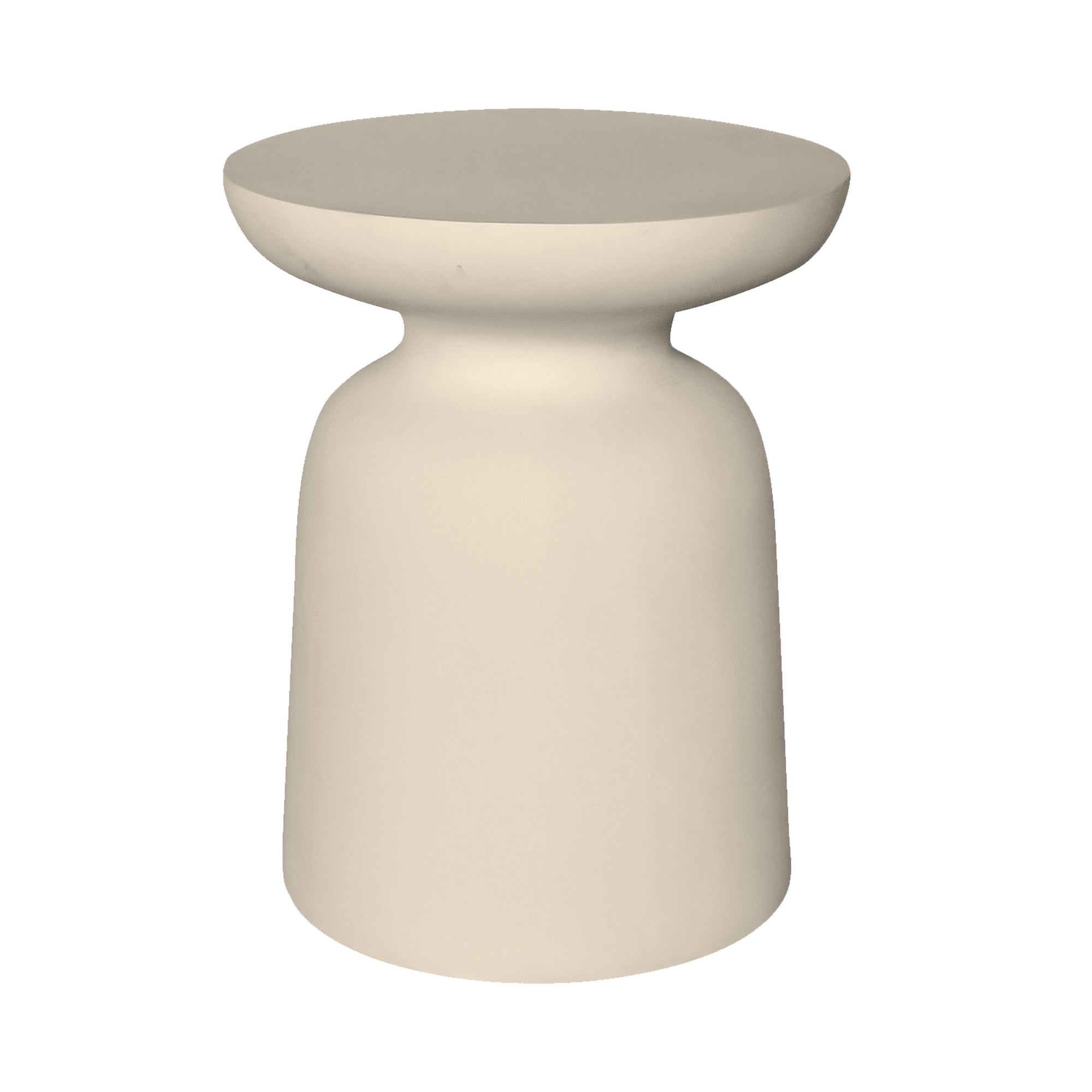 Akoni Side Table | Small | Resin Sand Uniqwa Collections