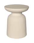 Akoni Side Table | Small | Resin Sand Uniqwa Collections