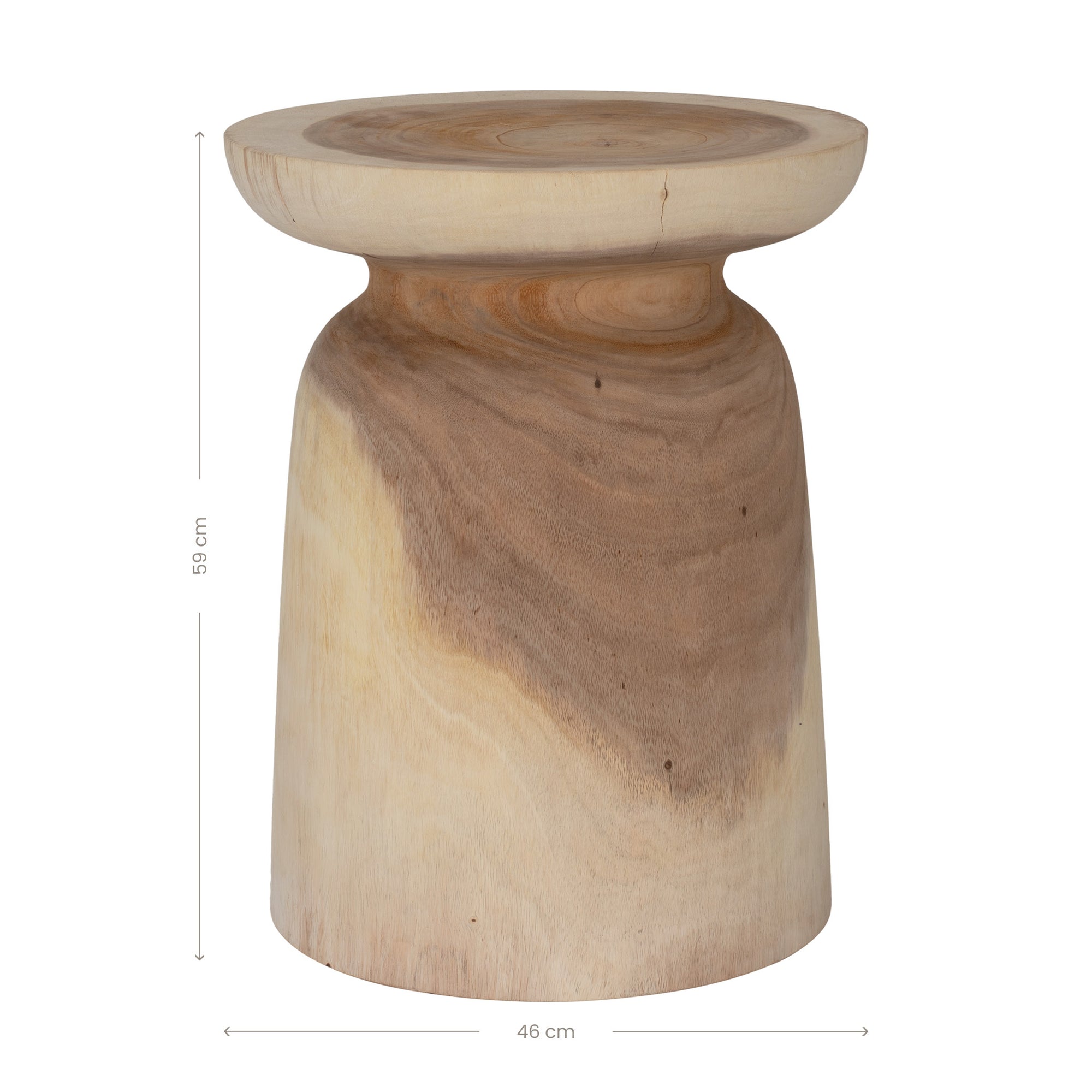 Akoni Side Table | Natural Uniqwa Collections