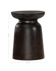 Akoni Side Table | Truffle Large Uniqwa Collections